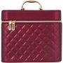 Clicks Cherry Glam Quilted Vanity Bag Red Large