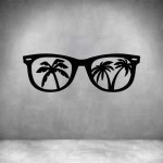 Summertime Glasses - Rust Coat L 1000 X H 330MM