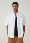 Cotton On Relaxo Short Sleeve Shirt - White