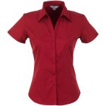 Ladies Short Sleeve Metro Shirt Red