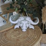 Shaped Pillow Buffalo