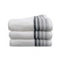 Royal Turkish Collection -450GSM -100% Cotton -hand Towel -white -pack Of 3