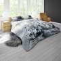 Shadow Of The King - Grey - By Fifo Duvet Cover Set Queen