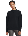 Under Armour Women Rival Fleece Crew Black - Black 2XL
