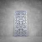 Laser Cut Screen - Design 111 - 2000 X 1000 X 20 Grey Outdoor