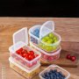 Large Capacity Food-grade Storage Box For Fruits & Vegetables - Perfect For Refrigerator Freshness Kitchen Organization