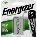 Energizer Recharge 9V Rechargeable Battery - 1 Pack