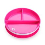Munchkin Stay Put Suction Plate - Pink