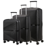 American Tourister Luggage Airconic Spinner 3 Piece Set Black