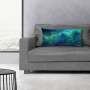 Blue And Green Electric Meduse King Luxury Scatter By Wikus Schalkwyk