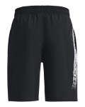 Boys' Ua Woven Graphic Shorts - Black Ylg