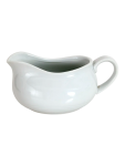 Classic White Ceramic Gravy Jug 19CM - None None