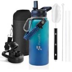 Focusfit 1.2L Triple Wall Stainless Steel Insulated Bottle