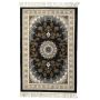 Rugs & Decor / Beige - Black Floral Persian Carpet - 150 X 100 Cm