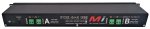 Rackmount 12 Port Passive Poe Injector Shielded 1U Black 2.1MM Jack