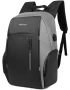 Astrum LB210 Travel Laptop Backpack With USB Charging Port Upto 15" Laptop Multiple Compartments Multi-panel Airflow Foam Padded Airpores Nylon & Pu Material Mesh Design Water-resistant
