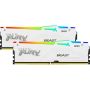 Kingston Fury Beast White Rgb 64GB 2X32GB 5600MT/S CL36 DDR5 Expo Dimm