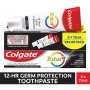 Colgate Total 12 Antigerm Multibenefit Toothpaste Charcoal 2X75ML