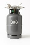 3KG Gas Cylinder And Cooker Top Combo Deal