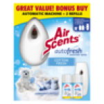 Air Scents Autofresh Cotton Fresh Automatic Spray Unit With Refills 3 Piece