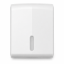 Folded Toilet Paper Towel Dispenser - White