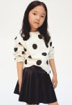 Sweatshirt - White Spotted
