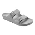 Sundreamer Double Buckle Sandal - White - 9