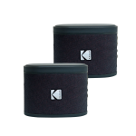 Kodak Soundbrix Magnetic Splittable Bluetooth Speaker Black 2PC