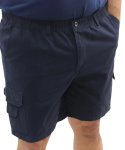 Mens Cargo Shorts - 54 Navy