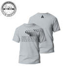 Mens Staggerd Logo Tee - Grey - 2XL