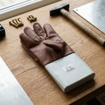 Reinforced Leather Safety Gloves