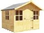 Wooden Dog Kennel And Run