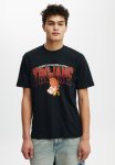 Cotton On License Loose Fit College T-Shirt - Lcn Usc Black trojans - Fade