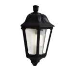 Fumagali Outdoor Lantern Black White - White