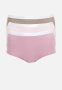 Jockey 3 Pack Plain Full Brief - Taupe/pink/marshmellow Pink