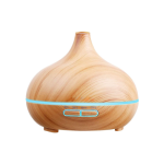 Wood Grain Ultrasonic Aroma Diffuser - Light Wood
