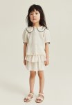 Tiered Skirt - White