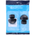Black Plastic Finial Annene 25MM