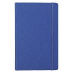 Large Pacific Blue Genuine African Leather Notebook