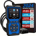 2024 New OBD2 Scanner Diagnostic Tool An Engine Code Reader With Complete OBD2 Functionality Reset Mode 6 And 8 And More Suitabl