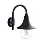 Pierce Outdoor Wall Light Black