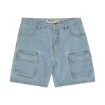 Older Girl Cargo Denim Short