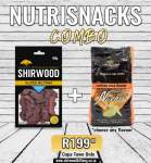 Shirwood Biltong And Mexicorn Nachos Combo - Spicy Dry Cajun Bbq
