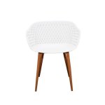 Diamond Back Chair - White