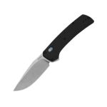 Layup Duralock Assisted Opening Flipper Black Gfn Handle With Stonewashed Blade Finish