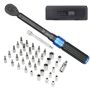 40 Pieces 5-25NM Torque Wrench Set 1/4 Drive-bike/moto/car Torque Tool Kit