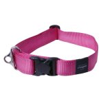 Rogz Utility Reflective Classic Collar - Landing Strip XX Large Pink