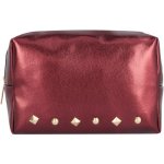 Clicks Cherry Glam Toiletry Bag With Gold Rivets