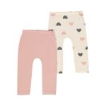 Baby Cotton Stretch Leggings 2 Pack