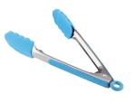 Crafty Chef Silicone Tongs - Red
